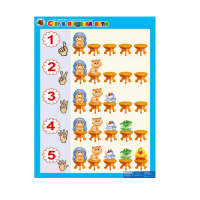 Комплект таблиц. Математика 3-4 года. "Считалочка". - «globural.ru» - Ессентуки