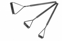 Комплект массажных логопедических зондов "Ежиная семья" на толстых ручках с накаткой - «globural.ru» - Ессентуки