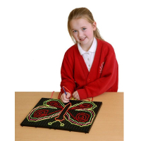 Набор Узорная шнуровка №2 (Набор черных панелей для создания композиций) - «globural.ru» - Ессентуки