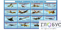 Стенд "Боевые самолеты и вертолеты" - «globural.ru» - Ессентуки