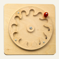 Тактильно-развивающая панель «Лабиринт-цветок» - «globural.ru» - Ессентуки