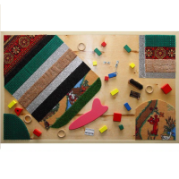 Тактильная панель с декоративными элементами «Материалы» - «globural.ru» - Ессентуки