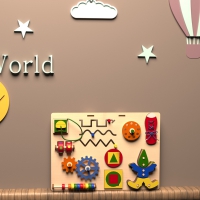 Бизиборд "Весёлые игры" - «globural.ru» - Ессентуки