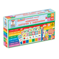 Развивающий тренажёр "Разноцветные окошки" 3-5 лет. Дополнительный набор карточек к базовому комплекту - «globural.ru» - Ессентуки