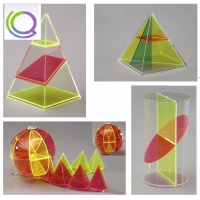 Набор прозрачных геометрических тел с сечениями. Дополнительный - «globural.ru» - Ессентуки