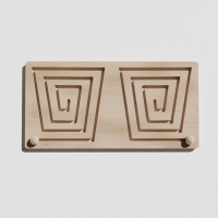 Такт-панель "Лабиринт-трапеция №5" - «globural.ru» - Ессентуки