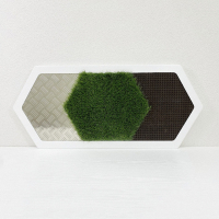 Декоративная тактильная панель 3в1 - «Сталь, Трава, Колючки» - «globural.ru» - Ессентуки