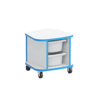 Табурет детский Робик (белый) - «globural.ru» - Ессентуки