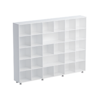 Шкаф-стеллаж без дверок (белый) - «globural.ru» - Ессентуки