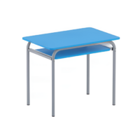 Стол компьютерный на металлокаркассе 900х600х760 (синий/серый) - «globural.ru» - Ессентуки