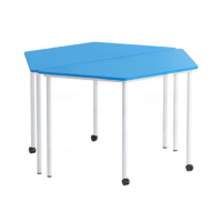 Комплект столов - трапеция (нерегулируемый) на 2 -х колесах - «globural.ru» - Ессентуки