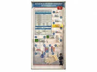Стенд "Состав автомобильной аптечки" с оригинальными образцами - «globural.ru» - Ессентуки