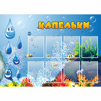 Стенд "Капельки" - «globural.ru» - Ессентуки
