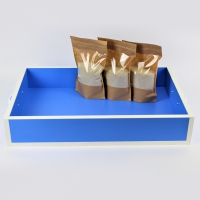 Психологическая песочница (эконом вариант синий цвет) - «globural.ru» - Ессентуки