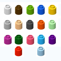  Элемент конструктора одиночный одноцветный Color Blocks 100 штук - «globural.ru» - Ессентуки