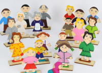 Фигурки для песочной терапии "Люди - эмоции" - «globural.ru» - Ессентуки