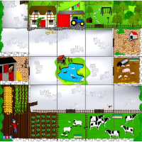 Тематическое поле-маршрутизатор для мини-робота «Ферма» - «globural.ru» - Ессентуки