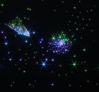 Фиброоптический ковер “Млечный путь” настенный 300 точек 200х100. - «globural.ru» - Ессентуки