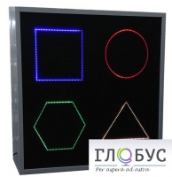 Интерактивная панель «Цветные фигуры-4» (вариант 3) - «globural.ru» - Ессентуки