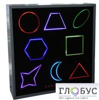 Интерактивная панель "Цветные фигуры-8" (вариант 3) - «globural.ru» - Ессентуки