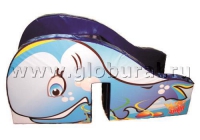 Горка "Кит" для сухого бассейна - «globural.ru» - Ессентуки