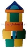 Мягкий модуль-конструктор "Городок" 2 (ВИК) - «globural.ru» - Ессентуки