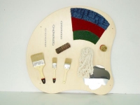 Тактильная панель "Тело гусеницы" (кисточки) - «globural.ru» - Ессентуки