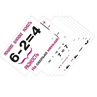 Опорные таблицы по математике 1 класс - «globural.ru» - Ессентуки