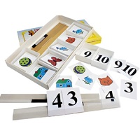 Счетная лесенка (ламинированная, с магнит. креплением) - «globural.ru» - Ессентуки