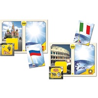 Настольно-печатная игра "Флаги стран мира 1. Европа" - «globural.ru» - Ессентуки