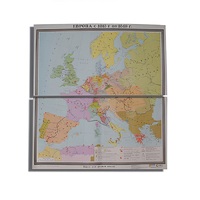 Учебная карта "Европа с 1815 - 1849 г.г." 1180*1070 мм (матовое, 2-стороннее лам.) - «globural.ru» - Ессентуки