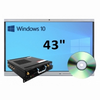 Интерактивная панель 43" (встроенный ПК, Win10) - «globural.ru» - Ессентуки