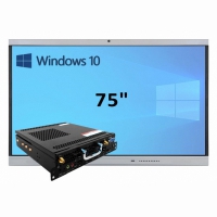 Интерактивная панель 75" (встроенный ПК, Win10, Intel i5) - «globural.ru» - Ессентуки