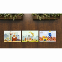 Комплект настенных панелей «Стройка» - «globural.ru» - Ессентуки