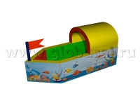 Сухой бассейн "Кораблик" с шелкографией - «globural.ru» - Ессентуки