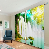 Комплект светонепроницаемых штор "Водопад" - «globural.ru» - Ессентуки