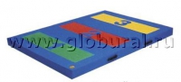 Спортивный мат с цифровыми линиями (ВИК) - «globural.ru» - Ессентуки