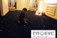 Напольное фибероптическое покрытие «Звездное небо» в комплекте с источником света - «globural.ru» - Ессентуки