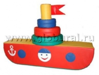 Мягкий модуль-конструктор “Пароход” (ВИК) - «globural.ru» - Ессентуки