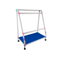 Подставка для детской развивающей доски "Гигантская мозаика" с одной пластиковой полкой - «globural.ru» - Ессентуки