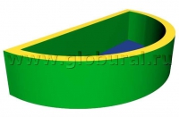 Сухой бассейн полукруглый - «globural.ru» - Ессентуки