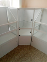 Шкаф-витрина угловая (малая) - «globural.ru» - Ессентуки