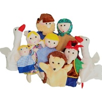 Набор перчаточных кукол к сказке "Гуси-лебеди" - «globural.ru» - Ессентуки