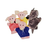 Набор перчаточных кукол к сказке "Три поросенка" - «globural.ru» - Ессентуки