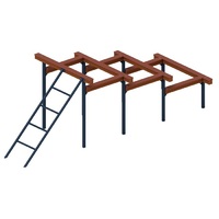 Элементы полосы препятствий "Разрушенная лестница" - «globural.ru» - Ессентуки