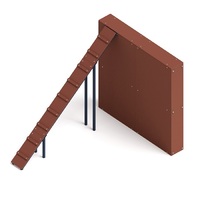 Элементы полосы препятствий "Забор с наклонной доской" - «globural.ru» - Ессентуки