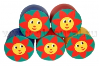 Пуфик «Солнышко» d=40*20см (ВИК) - «globural.ru» - Ессентуки