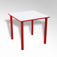 Стол квадратный ТР нерегулируемый на металлокаркасе  - «globural.ru» - Ессентуки