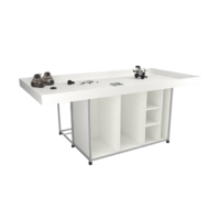 Стол для конструирования и робототехники с полками и местами хранения  - «globural.ru» - Ессентуки