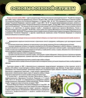 Стенд "Основы военной службы" - «globural.ru» - Ессентуки